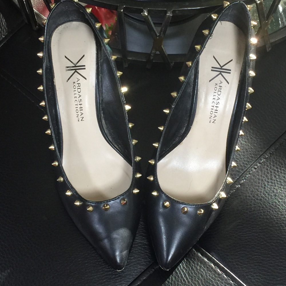 Kardashian Kollection Pumps size 8 Tawnya Black